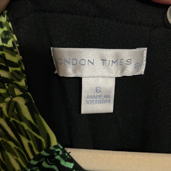 London Times knit halter dress - Picture 4 of 5